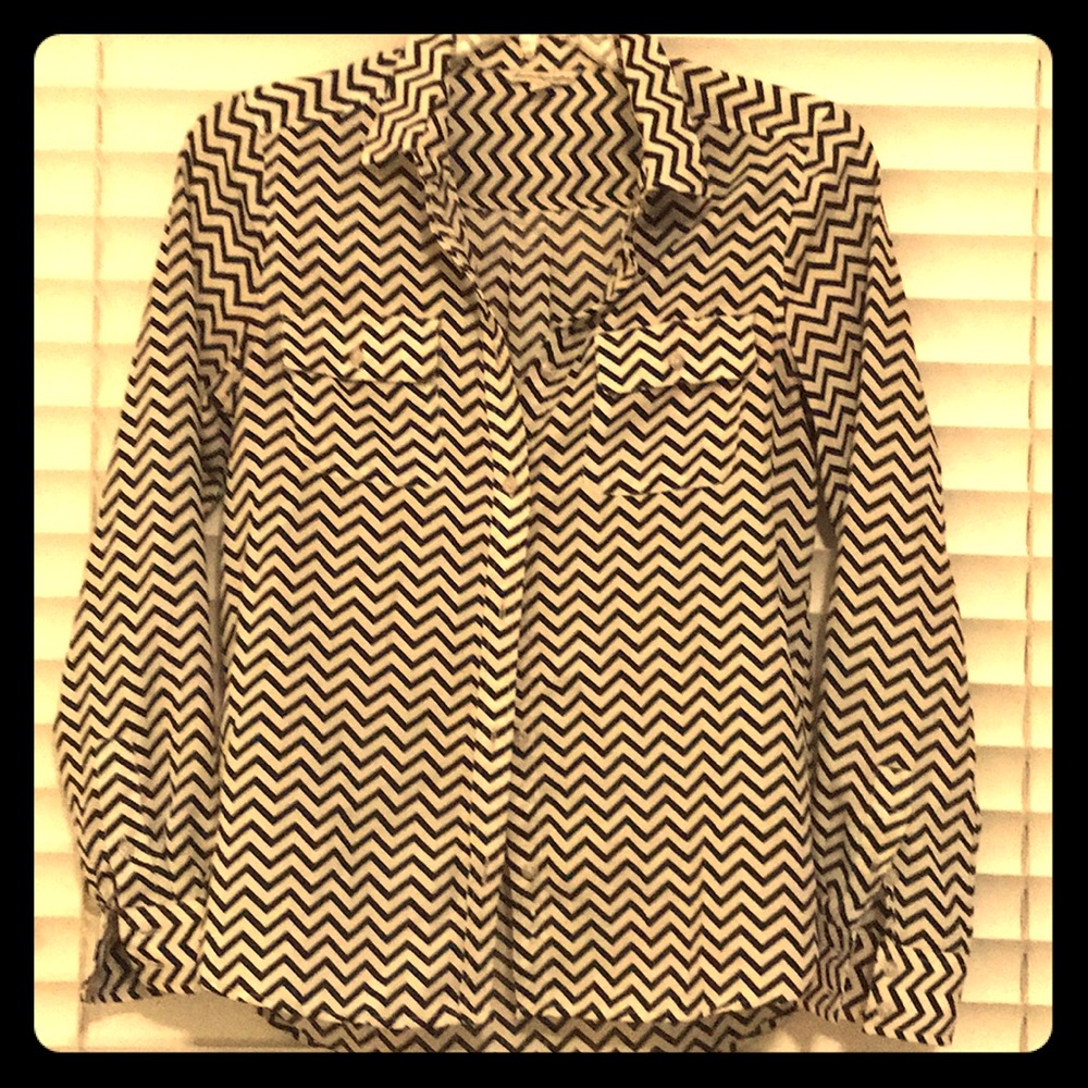 Chevron blouse